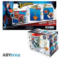 ABYstyle DC COMICS Coffret Cadeau Superman Mug + Porte-clés + Badges -ABYstyle Boutique 3700789220305 7