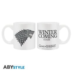 ABYstyle GAME OF THRONES Coffret Cadeau Stark Mug à Espresso + Porte-clés + Verre