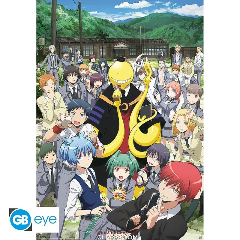 ABYstyle ASSASSINATION CLASSROOM Poster Groupe (91,5 X 61 Cm) 2 ABYstyle ASSASSINATION CLASSROOM Poster Groupe (91,5 X 61 Cm) â Image 2