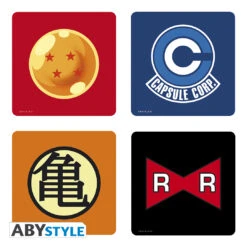 ABYstyle RICK AND MORTY Set De 4 Dessous De Verre Générique -ABYstyle Boutique 3700789238997 3