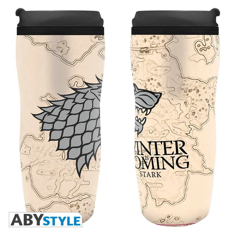 ABYstyle Game Of Thrones - Mug De Voyage "winter Is Coming" 2 ABYstyle Game Of Thrones - Mug De Voyage "winter Is Coming" – Image 2
