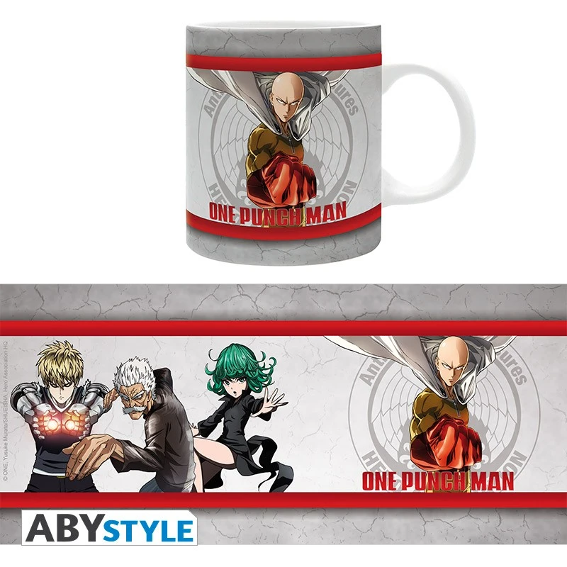 ABYstyle ONE PUNCH MAN Mug Héros 5 ABYstyle ONE PUNCH MAN Mug Héros – Image 5