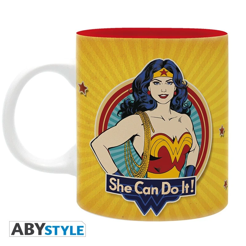 ABYstyle DC Comics - Mug - 320 Ml - Wonder Woman Mom 1 ABYstyle DC Comics - Mug - 320 Ml - Wonder Woman Mom