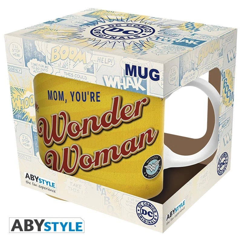 ABYstyle DC Comics - Mug - 320 Ml - Wonder Woman Mom 4 ABYstyle DC Comics - Mug - 320 Ml - Wonder Woman Mom â Image 4