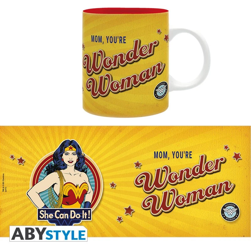 ABYstyle DC Comics - Mug - 320 Ml - Wonder Woman Mom 5 ABYstyle DC Comics - Mug - 320 Ml - Wonder Woman Mom â Image 5
