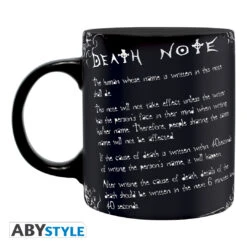 ABYstyle DEATH NOTE Mug L & Règles 9 ABYstyle DEATH NOTE Mug L & Règles -ABYstyle Boutique 3700789274421 3