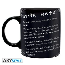 ABYstyle DEATH NOTE Mug L & Règles 12 ABYstyle DEATH NOTE Mug L & Règles -ABYstyle Boutique 3700789274421 6