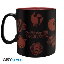 ABYstyle THE SEVEN DEADLY SINS Mug Symboles Grand Contenant -ABYstyle Boutique 3700789288534 4