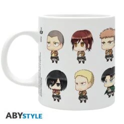 ABYstyle L'ATTAQUE DES TITANS Mug All Chibis
