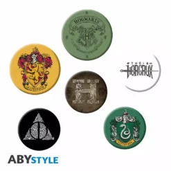 ABYstyle Harry Potter - Pack De 6 Badges - Mix