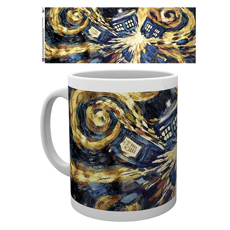 ABYstyle Doctor Who - Mug - 320 Ml - Explosion Tardis - Subli - Boîte 2 ABYstyle Doctor Who - Mug - 320 Ml - Explosion Tardis - Subli - Boîte – Image 2