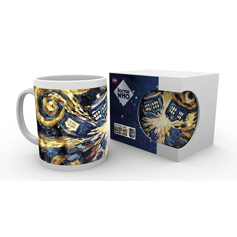 ABYstyle Doctor Who - Mug - 320 Ml - Explosion Tardis - Subli - Boîte 1 ABYstyle Doctor Who - Mug - 320 Ml - Explosion Tardis - Subli - Boîte