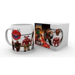 ABYstyle DOOM Mug Logo Ennemis Classiques