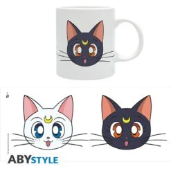 ABYstyle SAILOR MOON Mug Luna & Artemis -ABYstyle Boutique 5028486360093 5