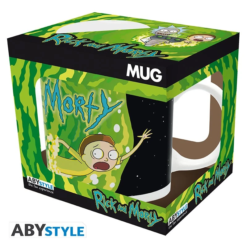 ABYstyle RICK AND MORTY Mug Logo 4 ABYstyle RICK AND MORTY Mug Logo – Image 4