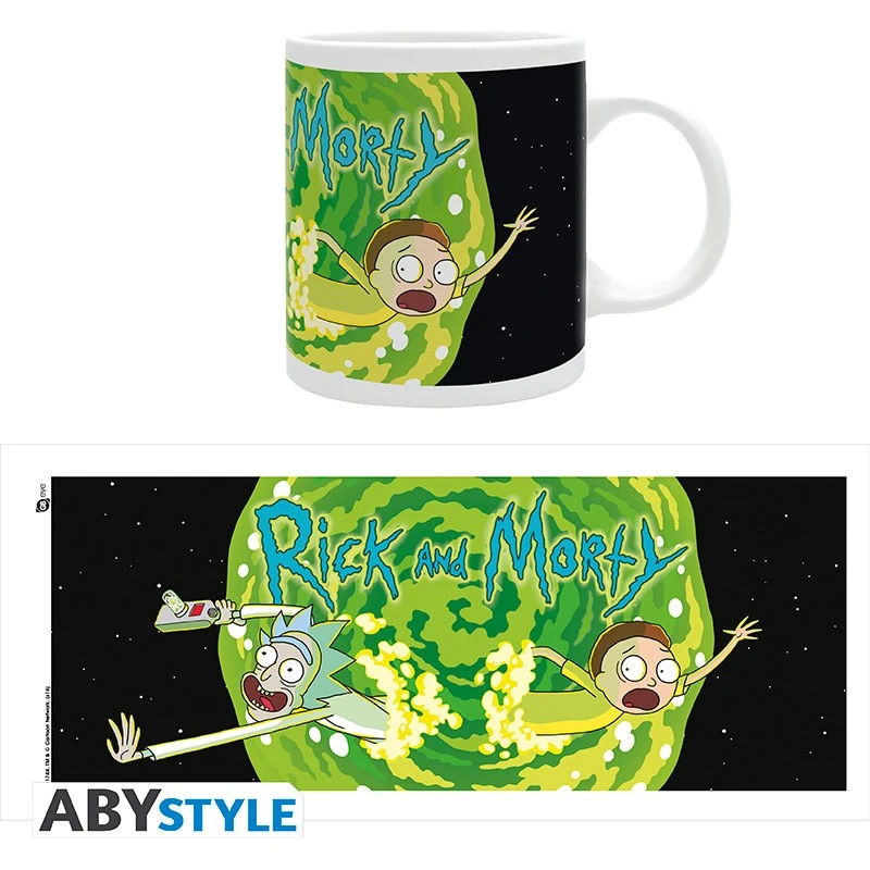 ABYstyle RICK AND MORTY Mug Logo 5 ABYstyle RICK AND MORTY Mug Logo – Image 5
