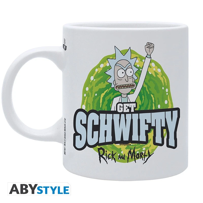ABYstyle RICK AND MORTY Mug Get Schwifty 1 ABYstyle RICK AND MORTY Mug Get Schwifty