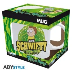 ABYstyle RICK AND MORTY Mug Get Schwifty 8 ABYstyle RICK AND MORTY Mug Get Schwifty -ABYstyle Boutique 5028486372379 4