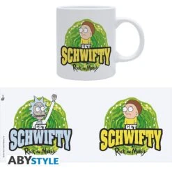 ABYstyle RICK AND MORTY Mug Get Schwifty 9 ABYstyle RICK AND MORTY Mug Get Schwifty -ABYstyle Boutique 5028486372379 5