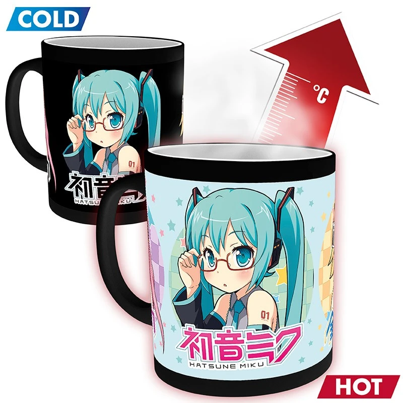 ABYstyle HATSUNE MIKU Mug Thermo-réactif Groupe 2 ABYstyle HATSUNE MIKU Mug Thermo-réactif Groupe – Image 2