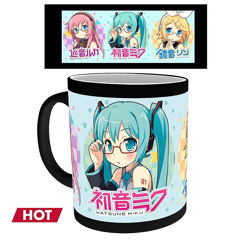 ABYstyle HATSUNE MIKU Mug Thermo-réactif Groupe 1 ABYstyle HATSUNE MIKU Mug Thermo-réactif Groupe