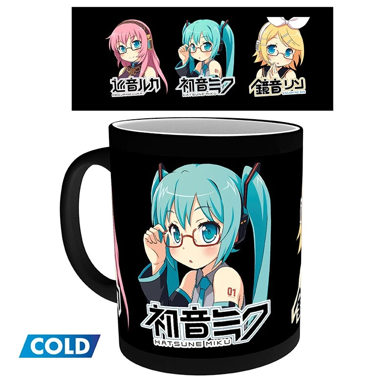 ABYstyle HATSUNE MIKU Mug Thermo-réactif Groupe 3 ABYstyle HATSUNE MIKU Mug Thermo-réactif Groupe – Image 3