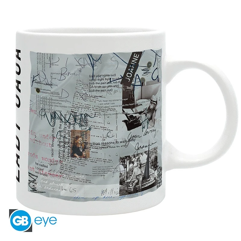 ABYstyle LADY GAGA Mug Notes 2 ABYstyle LADY GAGA Mug Notes – Image 2