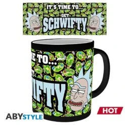ABYstyle RICK AND MORTY Mug Thermo-réactif Get Schwifty