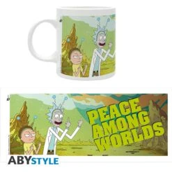 ABYstyle RICK AND MORTY Mug Paix 9 ABYstyle RICK AND MORTY Mug Paix -ABYstyle Boutique 5028486389155 5