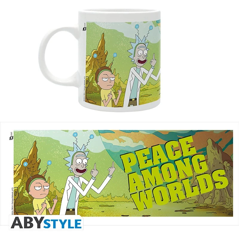 ABYstyle RICK AND MORTY Mug Paix 5 ABYstyle RICK AND MORTY Mug Paix – Image 5