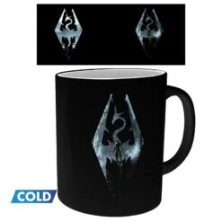 ABYstyle SKYRIM Mug Thermo-réactif Symbole Dragon