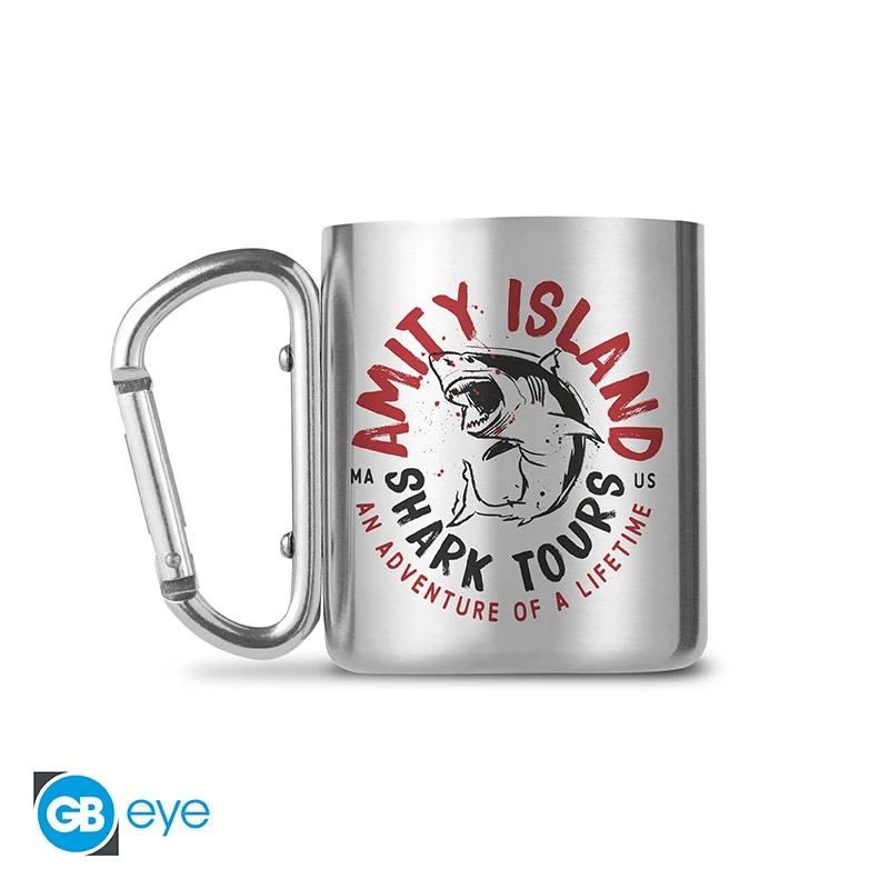 ABYstyle LES DENTS DE LA MER Mug Carabiner Shark Tours 2 ABYstyle LES DENTS DE LA MER Mug Carabiner Shark Tours – Image 2