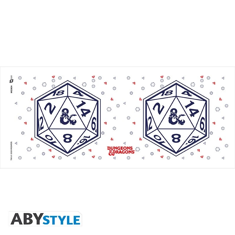 ABYstyle DONJONS ET DRAGONS Mug D20 3 ABYstyle DONJONS ET DRAGONS Mug D20 – Image 3