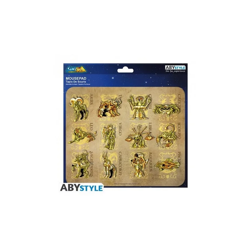 ABYstyle SAINT SEIYA - Tapis De Souris Souple - Armures D'or 2 ABYstyle SAINT SEIYA - Tapis De Souris Souple - Armures D'or – Image 2