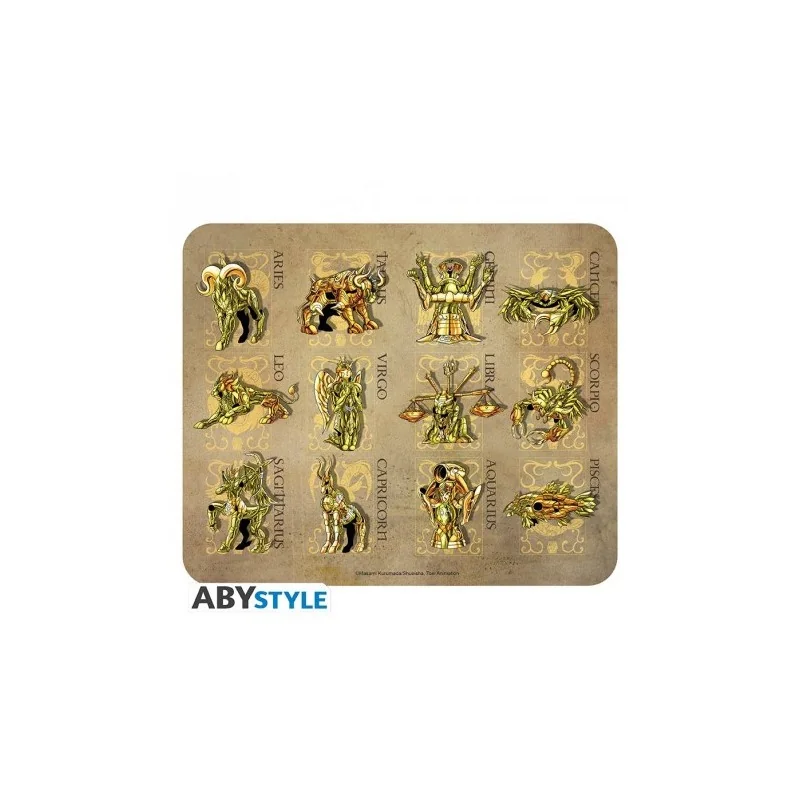 ABYstyle SAINT SEIYA - Tapis De Souris Souple - Armures D'or 1 ABYstyle SAINT SEIYA - Tapis De Souris Souple - Armures D'or