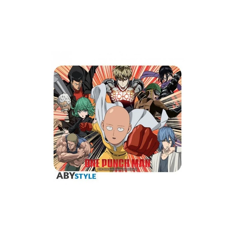 ABYstyle ONE PUNCH MAN - Tapis De Souris Souple - Héros 1 ABYstyle ONE PUNCH MAN - Tapis De Souris Souple - Héros