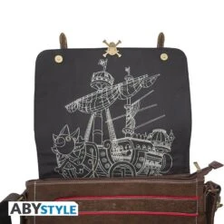 ABYstyle ONE PIECE - Sac Bandoulière - "Equipage Chapeau De Paille" -ABYstyle Boutique abystyle abybag474 one piece sac bandouliere equipage chapeau de 1 4