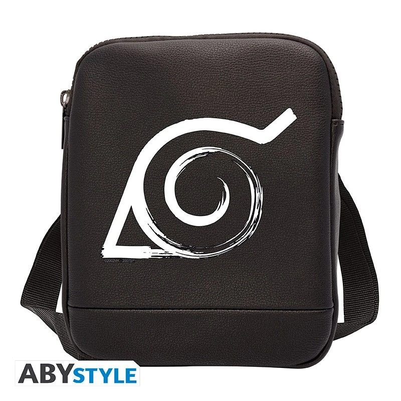 ABYstyle NARUTO SHIPPUDEN - Sac Besace "Konoha" - Vinyle Petit Format - Broc 1 ABYstyle NARUTO SHIPPUDEN - Sac Besace "Konoha" - Vinyle Petit Format - Broc