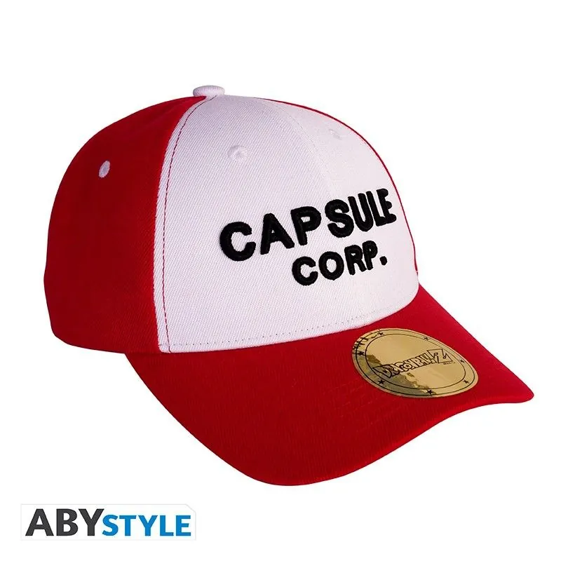ABYstyle DRAGON BALL - Casquette - Rouge & Blanc - Capsule Corp 1 ABYstyle DRAGON BALL - Casquette - Rouge & Blanc - Capsule Corp