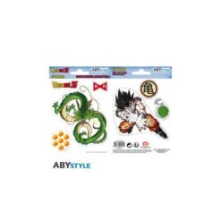 ABYstyle DRAGON BALL - Stickers - 16x11cm/ 2 Planches - DBZ/ Shenron