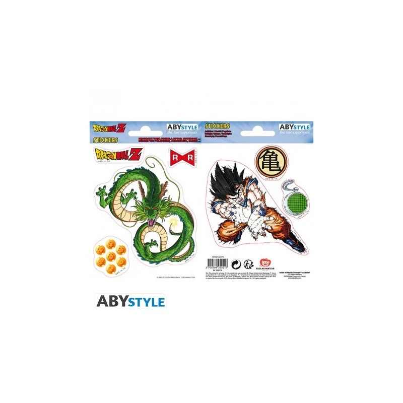 ABYstyle DRAGON BALL - Stickers - 16x11cm/ 2 Planches - DBZ/ Shenron 1 ABYstyle DRAGON BALL - Stickers - 16x11cm/ 2 Planches - DBZ/ Shenron