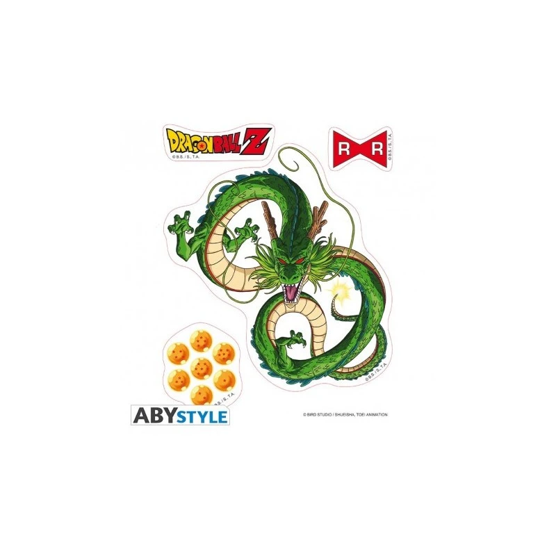 ABYstyle DRAGON BALL - Stickers - 16x11cm/ 2 Planches - DBZ/ Shenron 2 ABYstyle DRAGON BALL - Stickers - 16x11cm/ 2 Planches - DBZ/ Shenron â Image 2