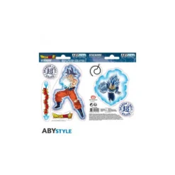 ABYstyle DRAGON BALL SUPER - Stickers - 16x11cm/ 2 Planches - Goku & Vegeta