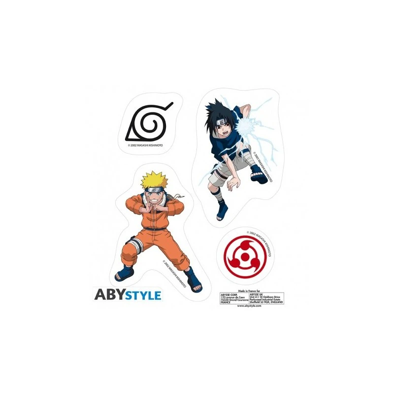 ABYstyle NARUTO - Stickers - 16x11cm/ 2 Planches - Equipe 7 2 ABYstyle NARUTO - Stickers - 16x11cm/ 2 Planches - Equipe 7 – Image 2