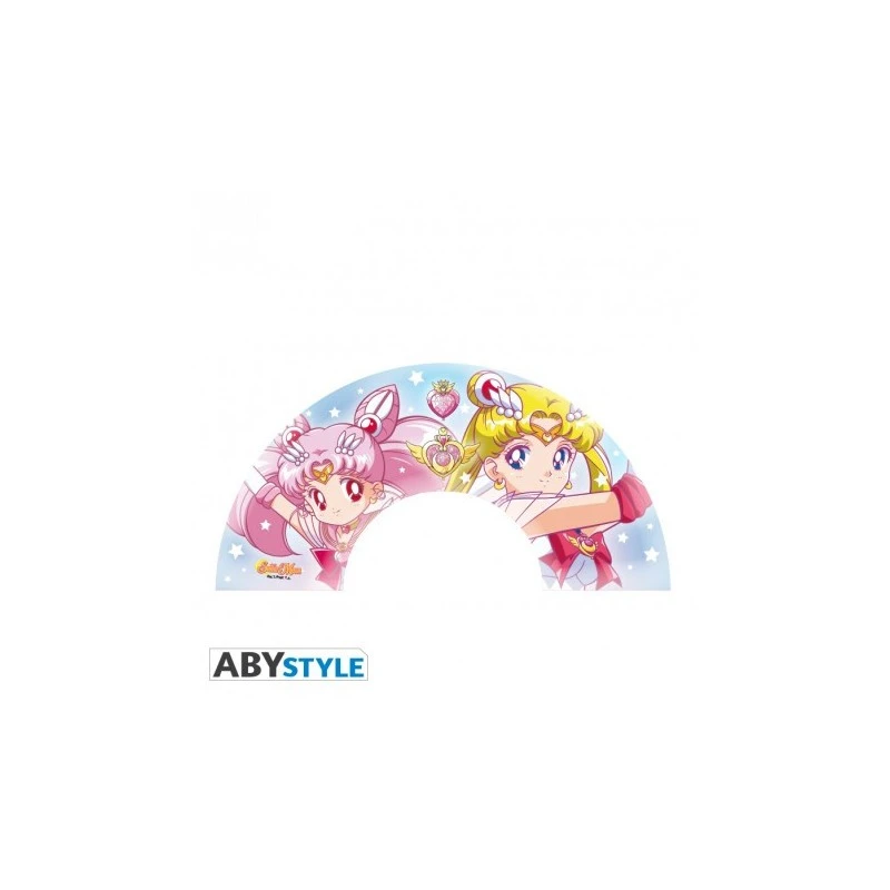 ABYstyle SAILOR MOON - Eventail "Sailor Moon & Chibi Moon" 2 ABYstyle SAILOR MOON - Eventail "Sailor Moon & Chibi Moon" – Image 2