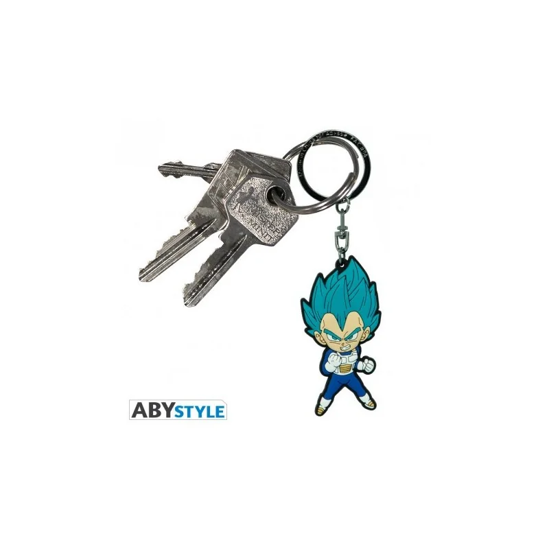 ABYstyle DRAGON BALL SUPER - Porte-clés PVC Vegeta Saiyan Blue 2 ABYstyle DRAGON BALL SUPER - Porte-clés PVC Vegeta Saiyan Blue – Image 2