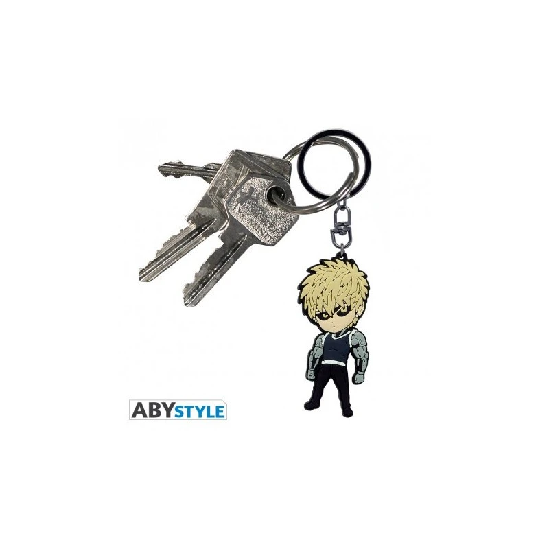 ABYstyle ONE PUNCH MAN - Porte-clés PVC Genos SD 2 ABYstyle ONE PUNCH MAN - Porte-clés PVC Genos SD – Image 2