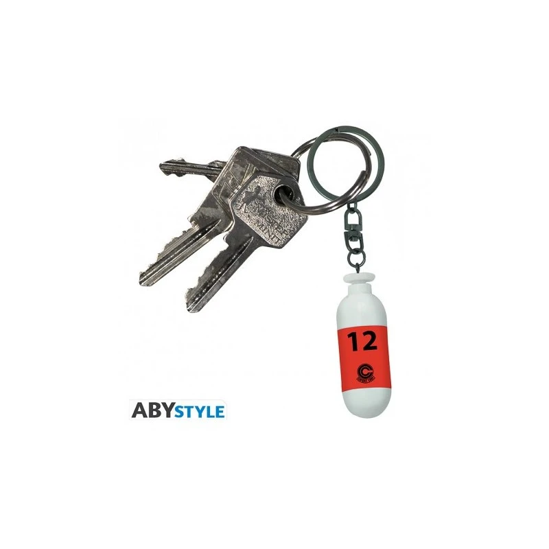 ABYstyle DRAGON BALL - Porte-clés 3D "DBZ/Capsule Plastique Rouge" 2 ABYstyle DRAGON BALL - Porte-clés 3D "DBZ/Capsule Plastique Rouge" – Image 2