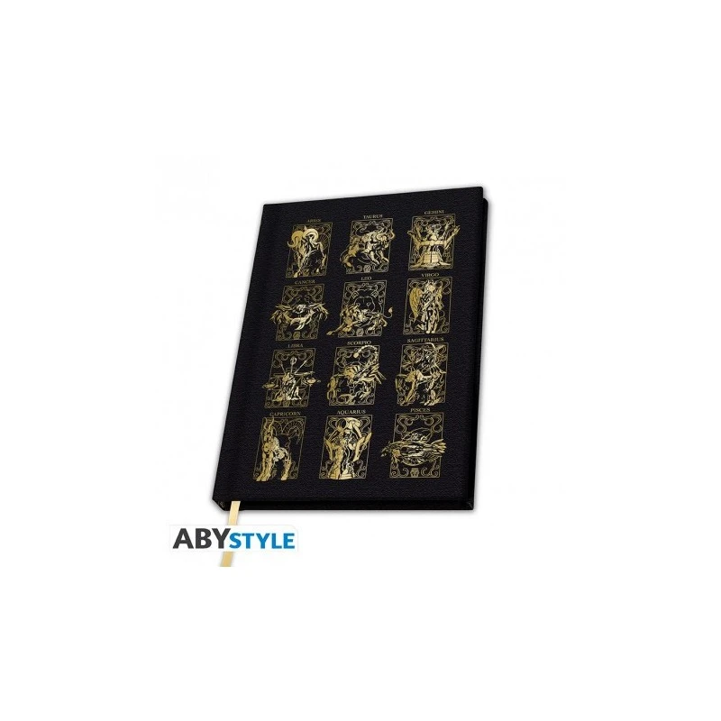 ABYstyle SAINT SEIYA - Cahier A5 Premium "Armures D'Or" 1 ABYstyle SAINT SEIYA - Cahier A5 Premium "Armures D'Or"