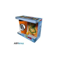 ABYstyle DRAGON BALL - Verre XXL + Pin's + Carnet "Dragon Ball"